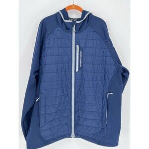 Under Armour Werewolf Hooded Jacket Men 3XL Coldgear Infrared Primaloft Blue